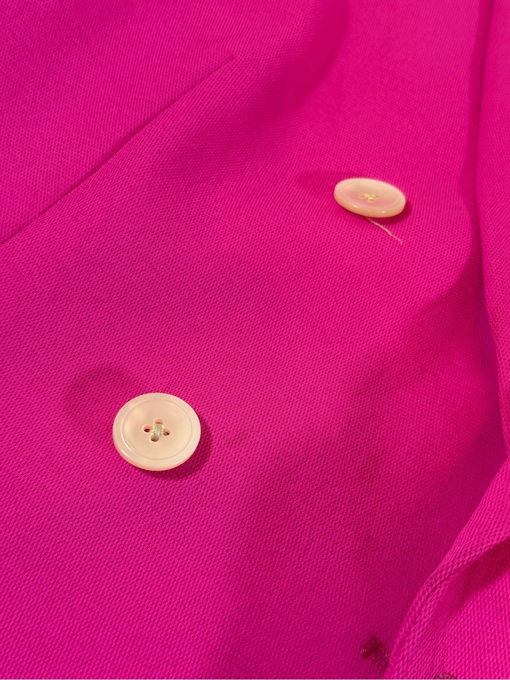 J. Crew Fuchsia Double-Breasted Blazer - Picture 7 of 8